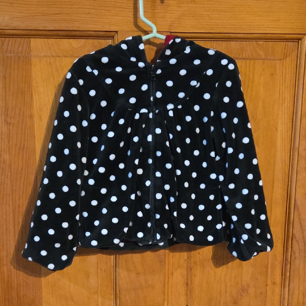 Gymboree Black and White Polka Dot Jacket